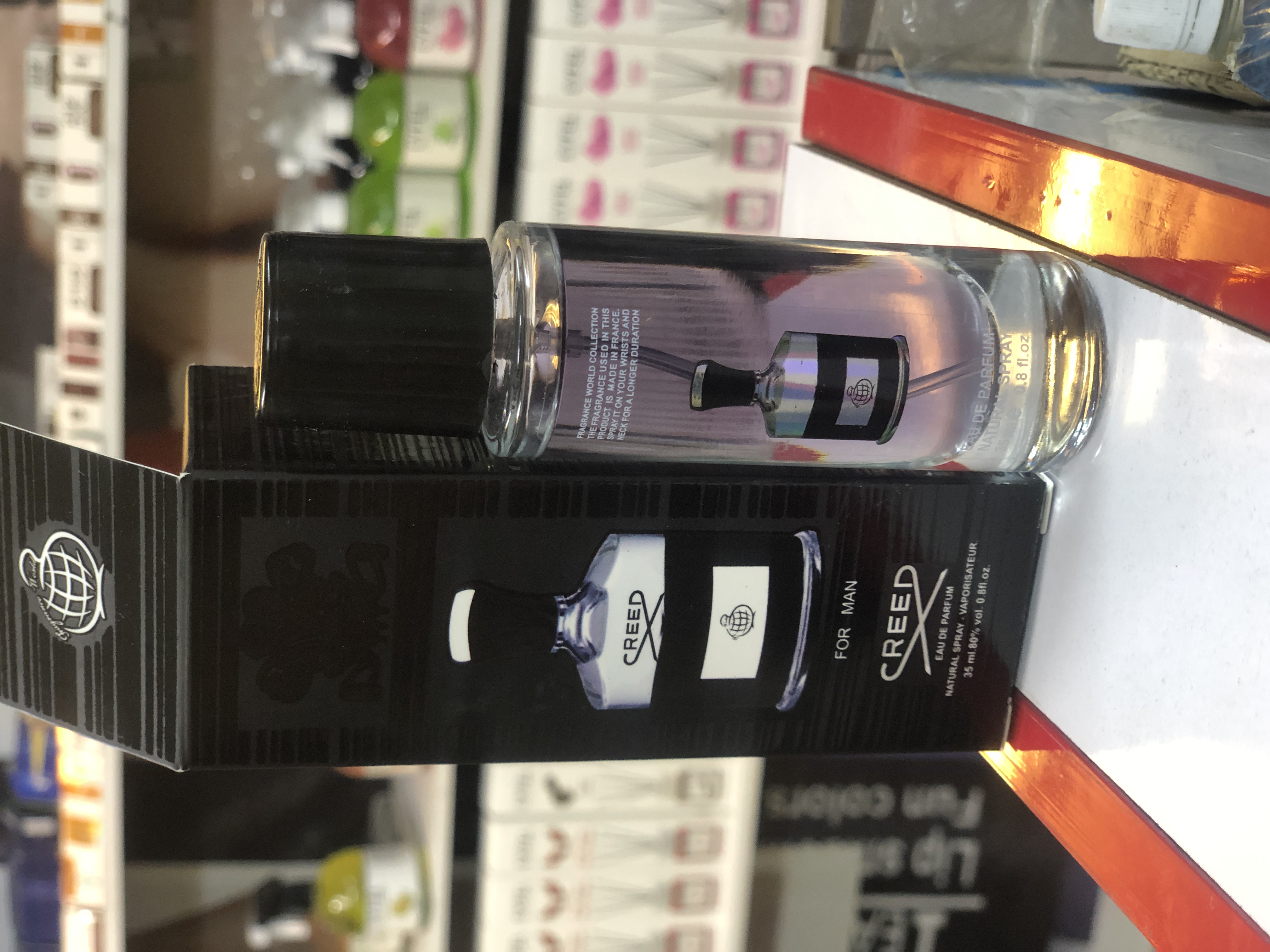 ادکلن اماراتی جیبی شرکت جمیرا کرید اونتوس ماندگاری ۱۲ رد بو عالی