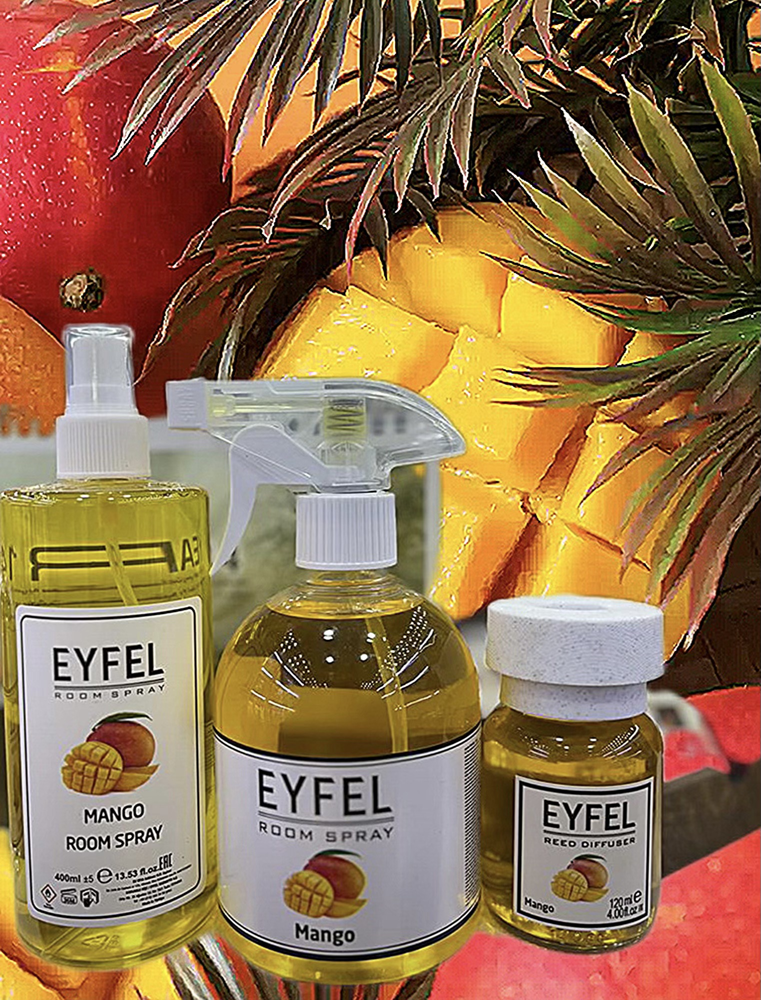 ست خوشبو کننده هوا منزل  رایحه انبه