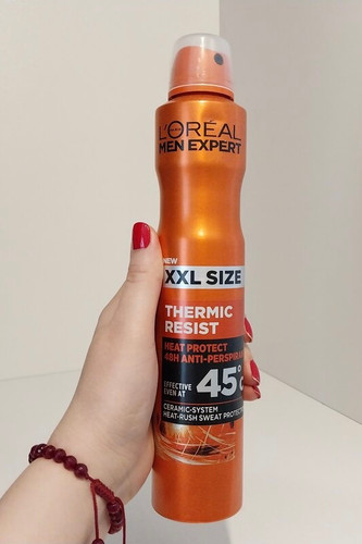 اسپری لورال نارنجی بزرگ ترمیک رسیست ضدتعریق 300 میل Loreal Thermic