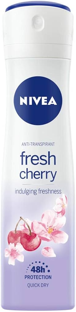 اسپری ضد تعریق  شکوفه کیلاس تازه نیوا پودریNivea Anti-perspirant Fresh Cherry